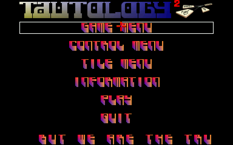 Tautology II [Falcon030] atari screenshot